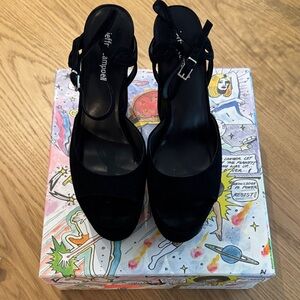 Jeffrey Campbell Ever-Last Black Heels